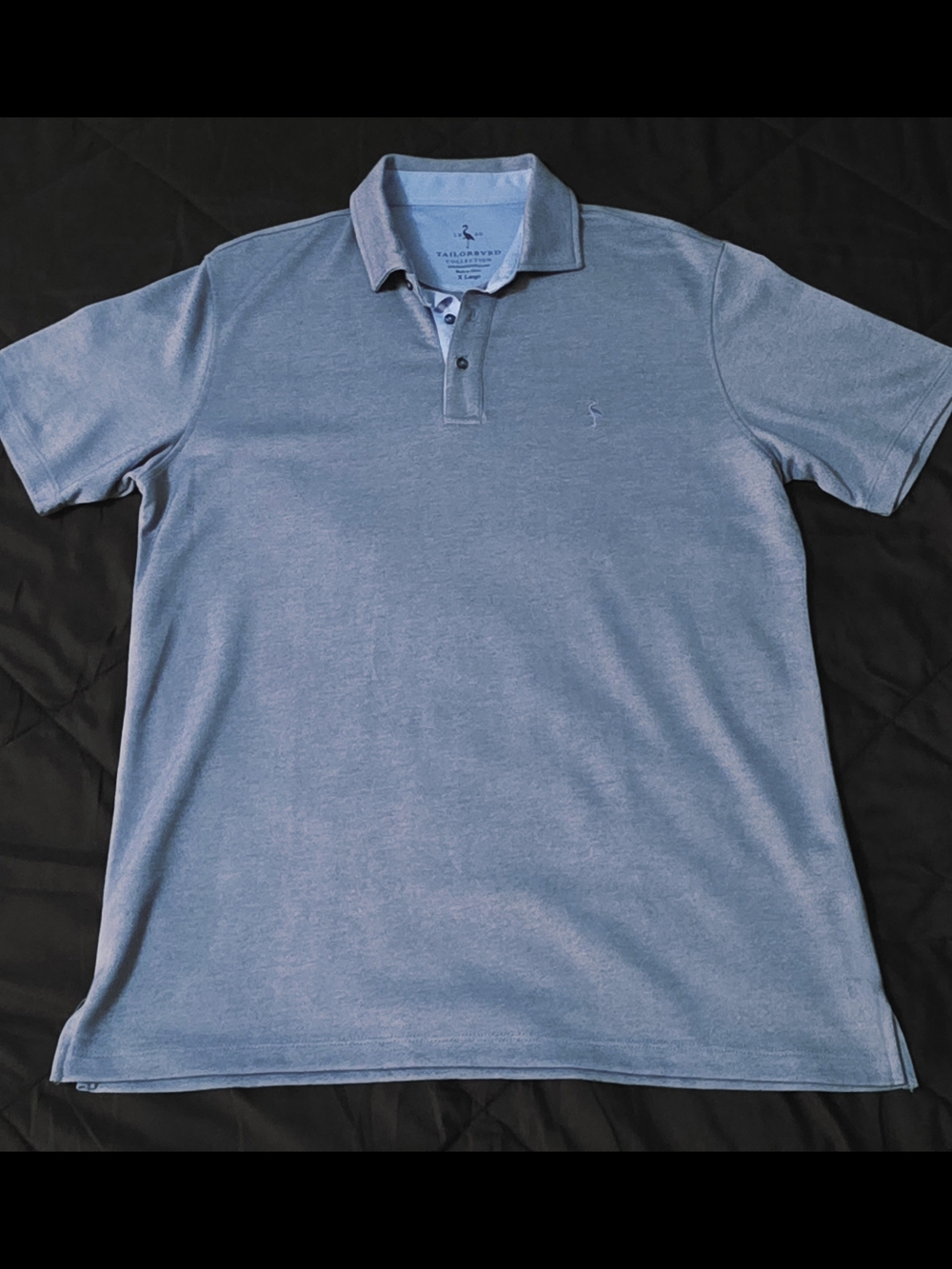 TailorByrd Men’s Golf Polo Shirt Sizs XL Blue Short Sleeve